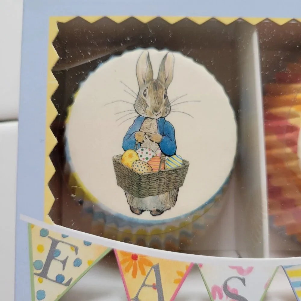 Peter Rabbit Easter Cupcake Kit By Beatrix Potter 24 Cupcake Cases Spring Party